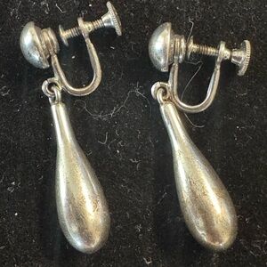 Sterling silver vintage earrings